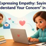 how to say i understand your concern in an email