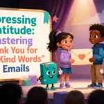 how to say thank you for the kind words in an email