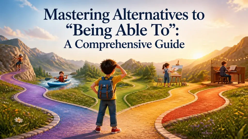another way to say being able