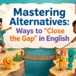 another way to say close the gap