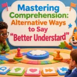 another way to say better understand