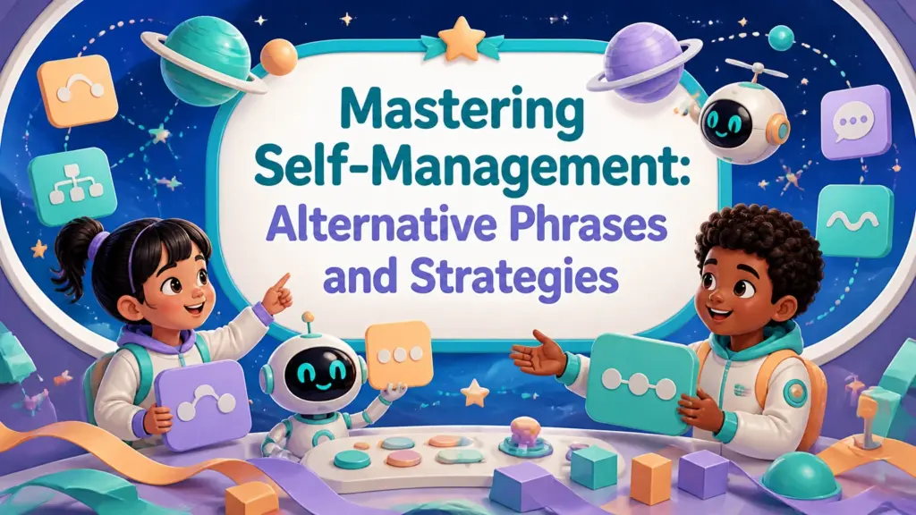 another way to say self management