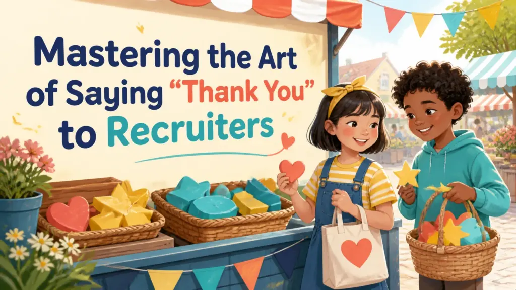 how to say thank you for your consideration to a recruiter