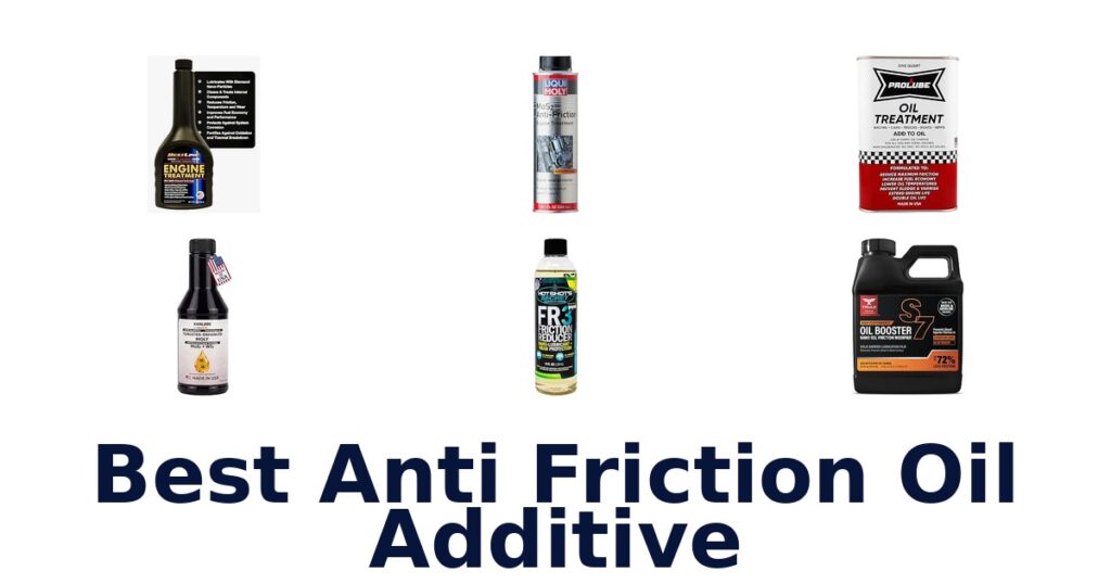 Best Anti Friction Oil Additive