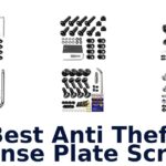 Best Anti Theft License Plate Screws