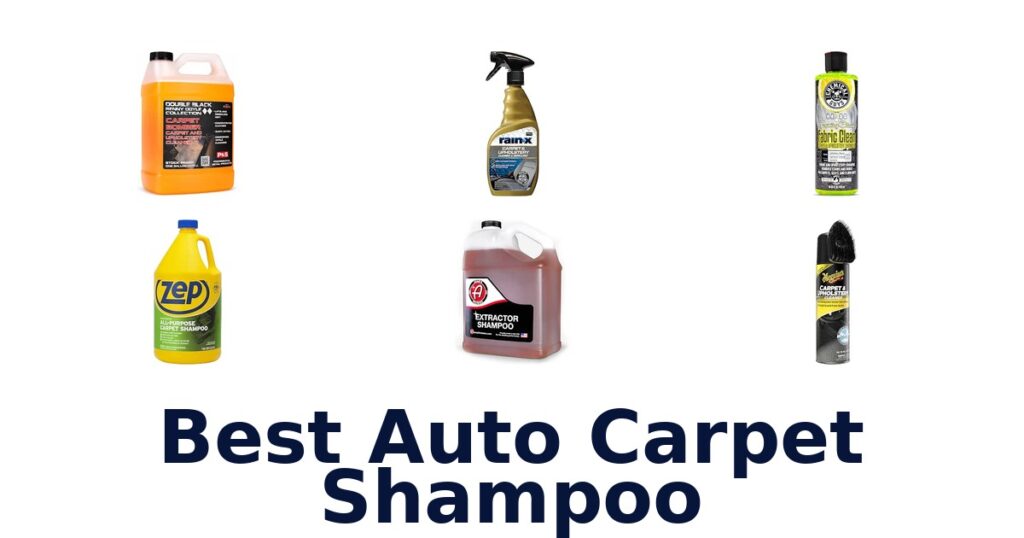 Best Auto Carpet Shampoo