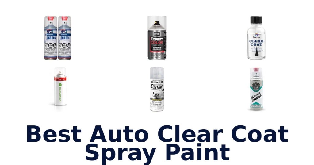 Best Auto Clear Coat Spray Paint