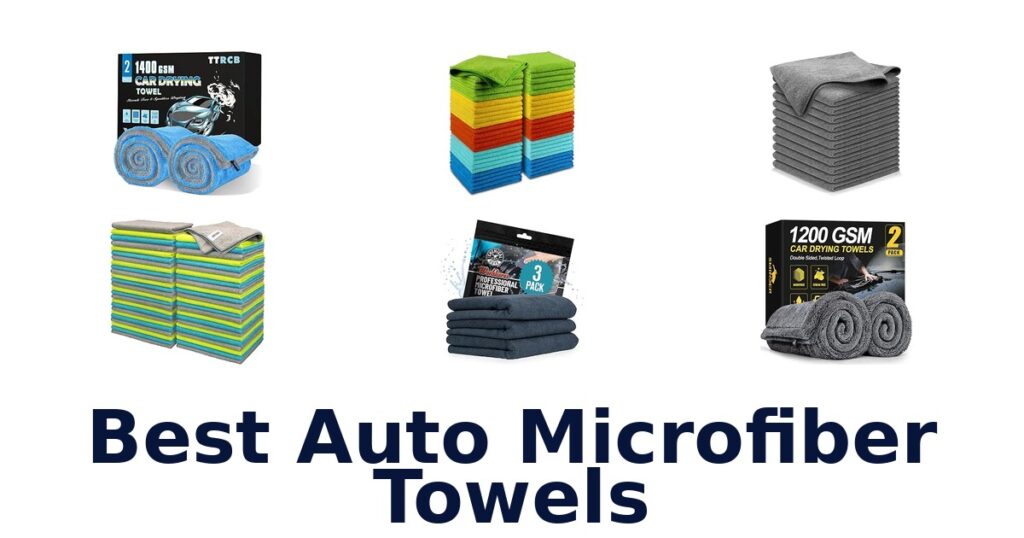 Best Auto Microfiber Towels