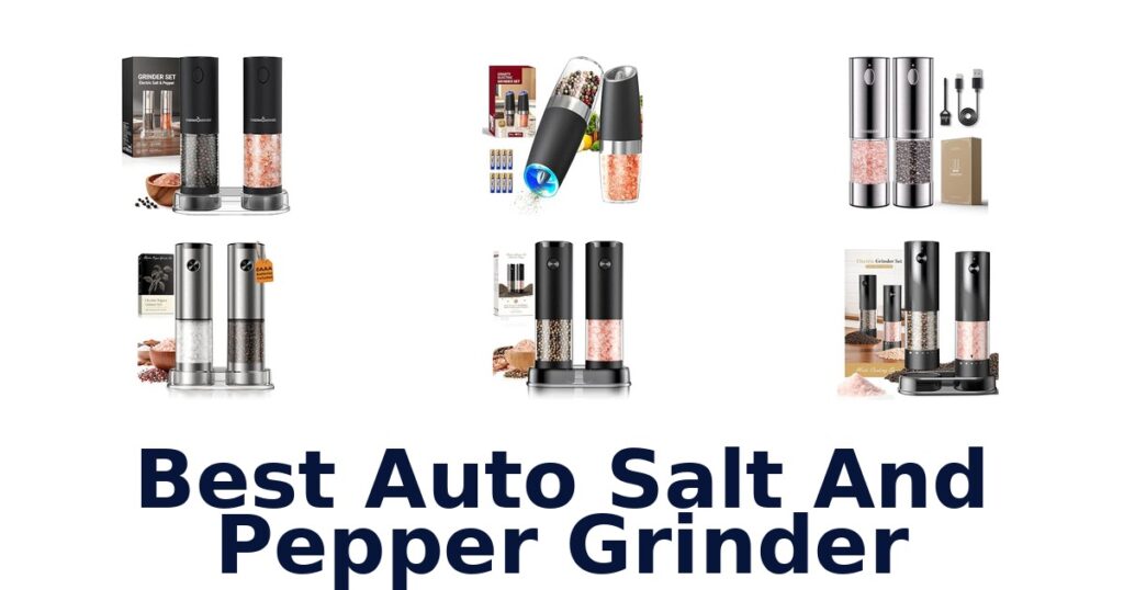 Best Auto Salt And Pepper Grinder