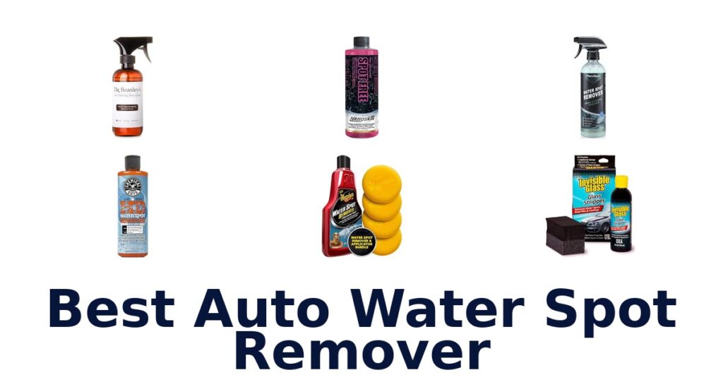 Best Auto Water Spot Remover