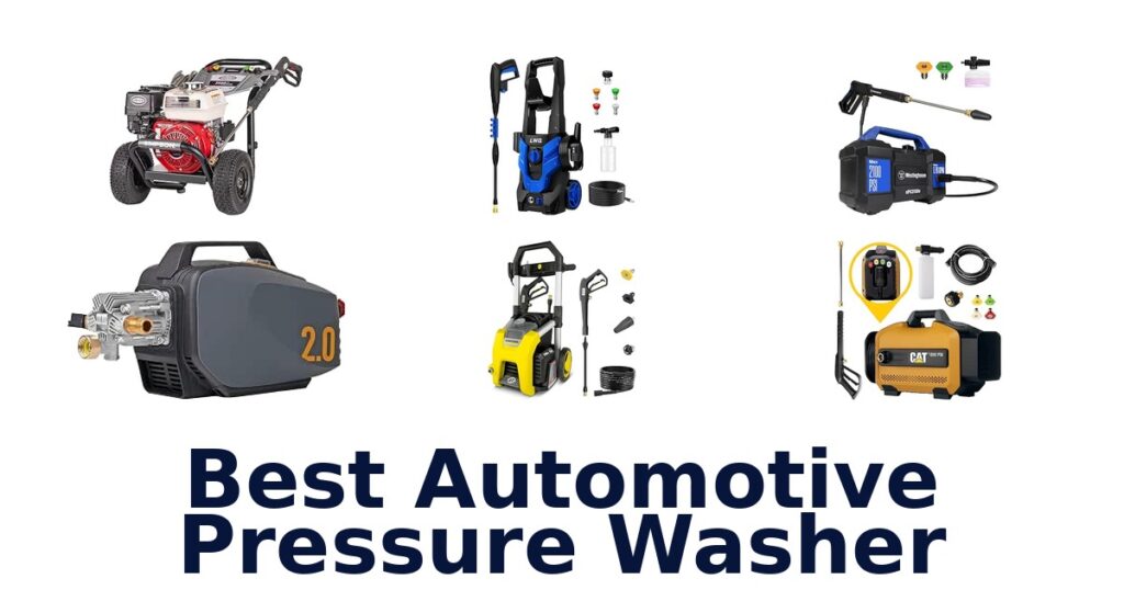 Best Automotive Pressure Washer