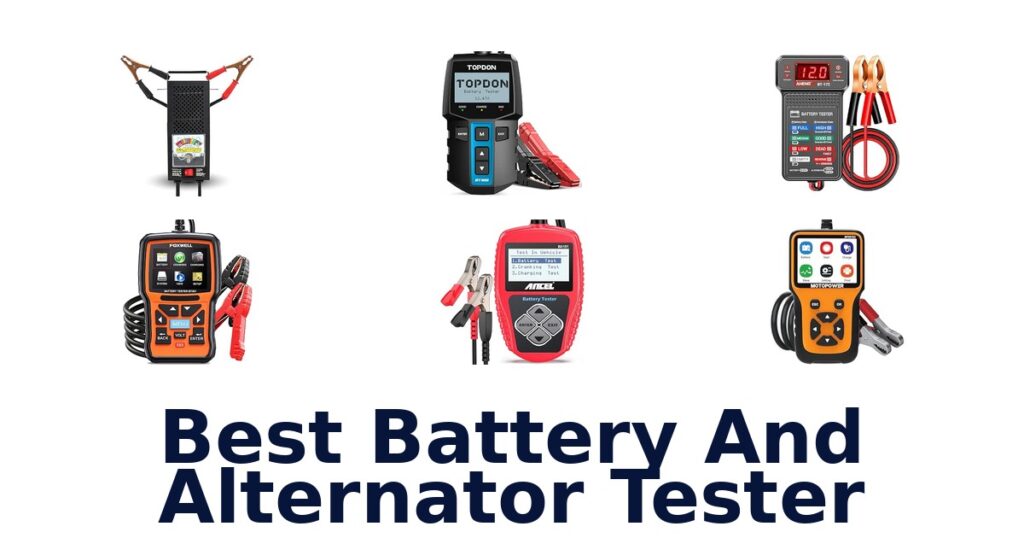 Best Battery And Alternator Tester