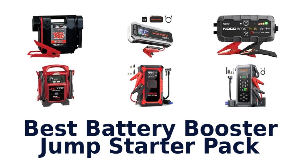 Best Battery Booster Jump Starter Pack