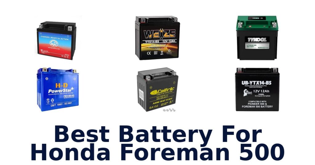 Best Battery For Honda Foreman 500