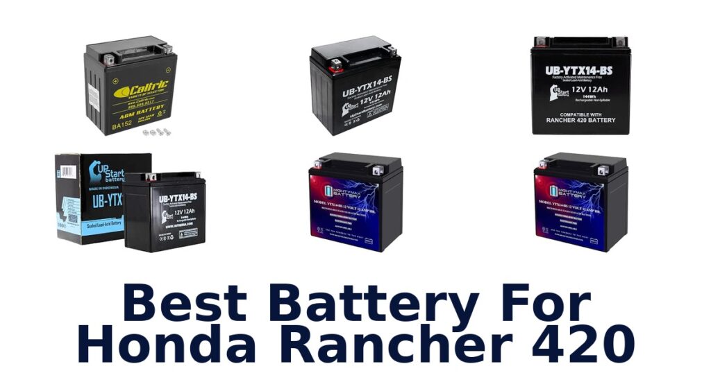 Best Battery For Honda Rancher 420