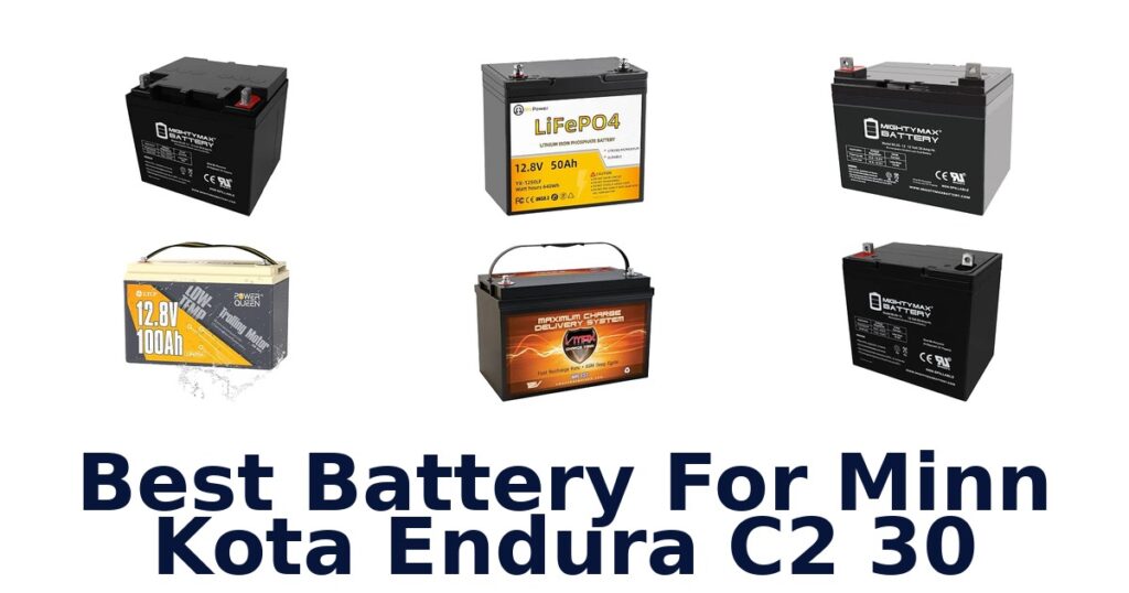 Best Battery For Minn Kota Endura C2 30