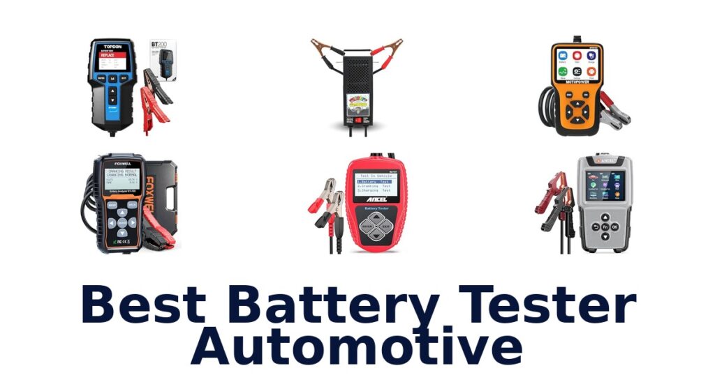 Best Battery Tester Automotive