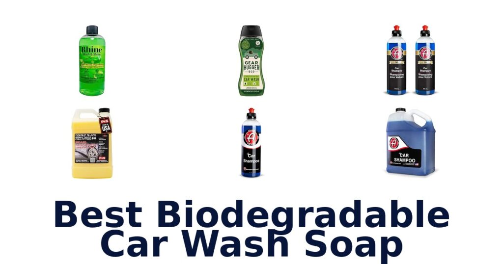 Best Biodegradable Car Wash Soap