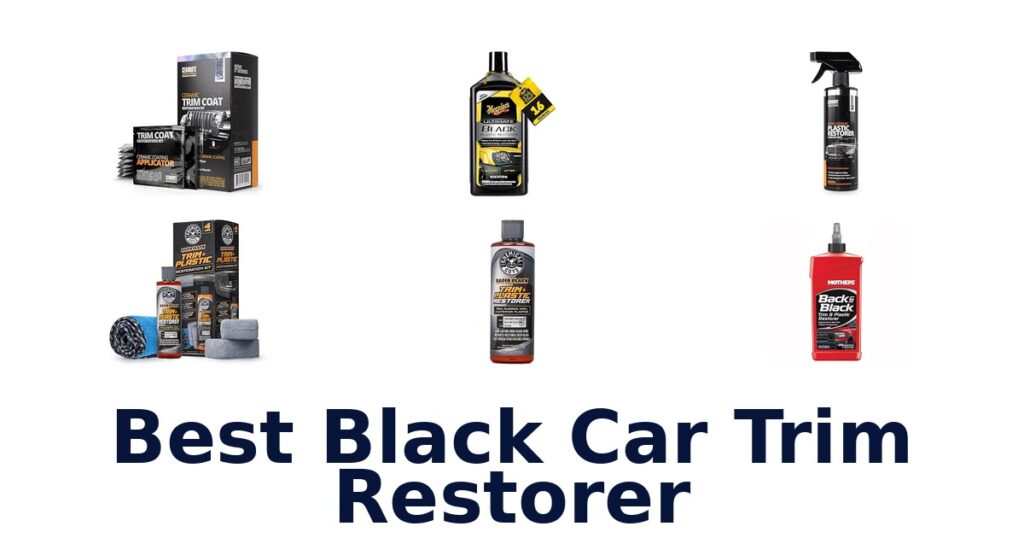 Best Black Car Trim Restorer