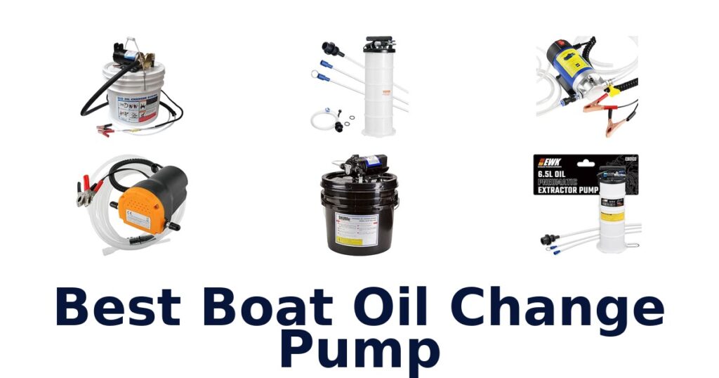 Best Boat Oil Change Pump