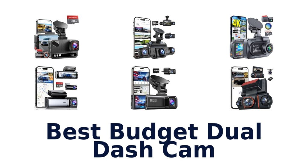 Best Budget Dual Dash Cam
