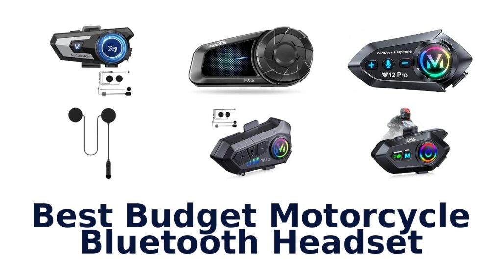 Best Budget Motorcycle Bluetooth Headset