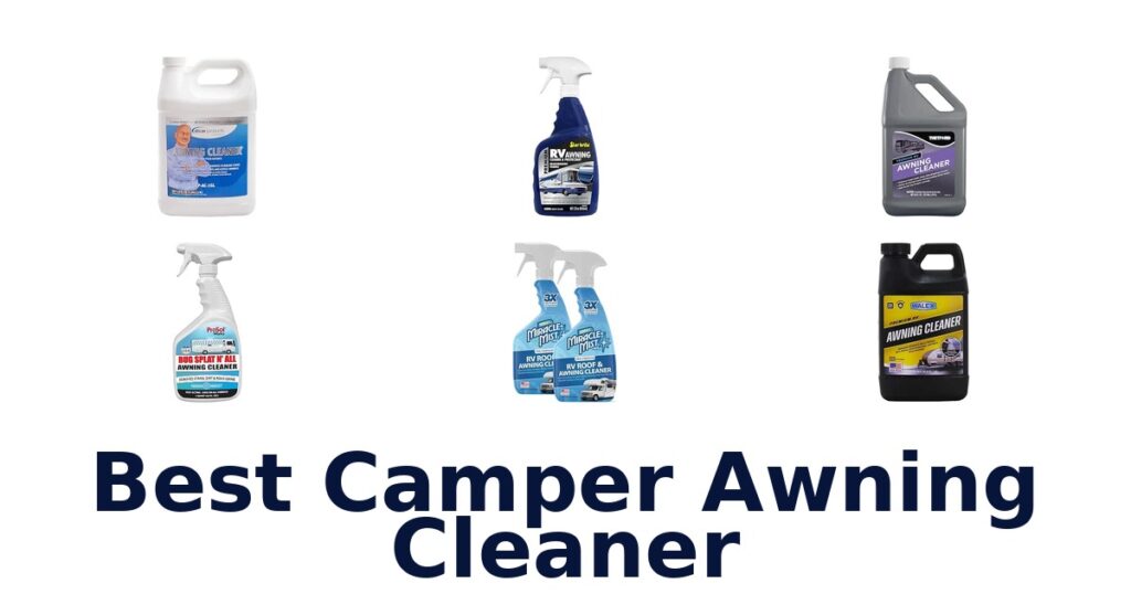 Best Camper Awning Cleaner