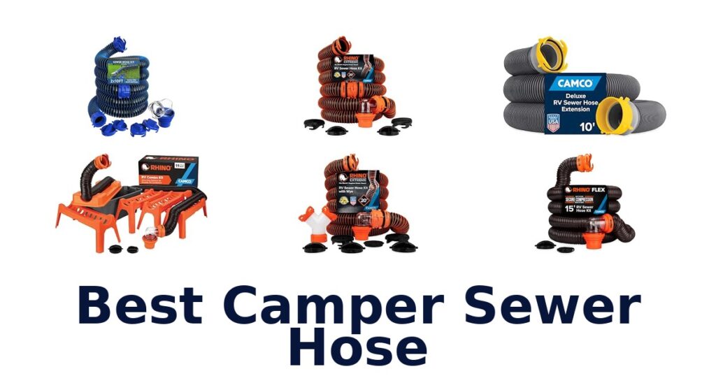 Best Camper Sewer Hose