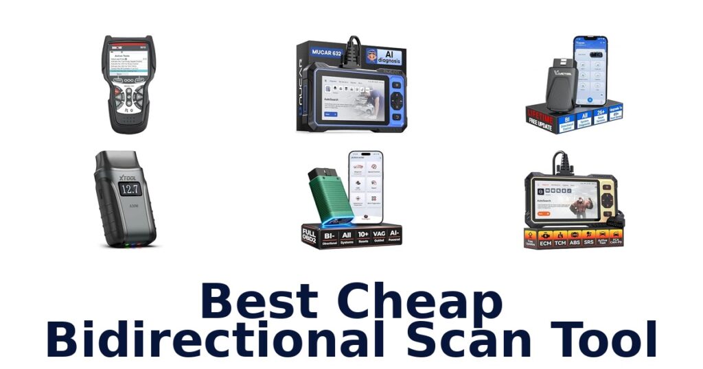 Best Cheap Bidirectional Scan Tool