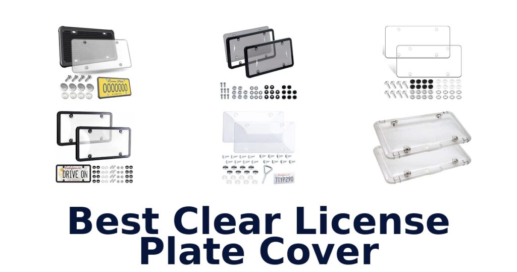 Best Clear License Plate Cover