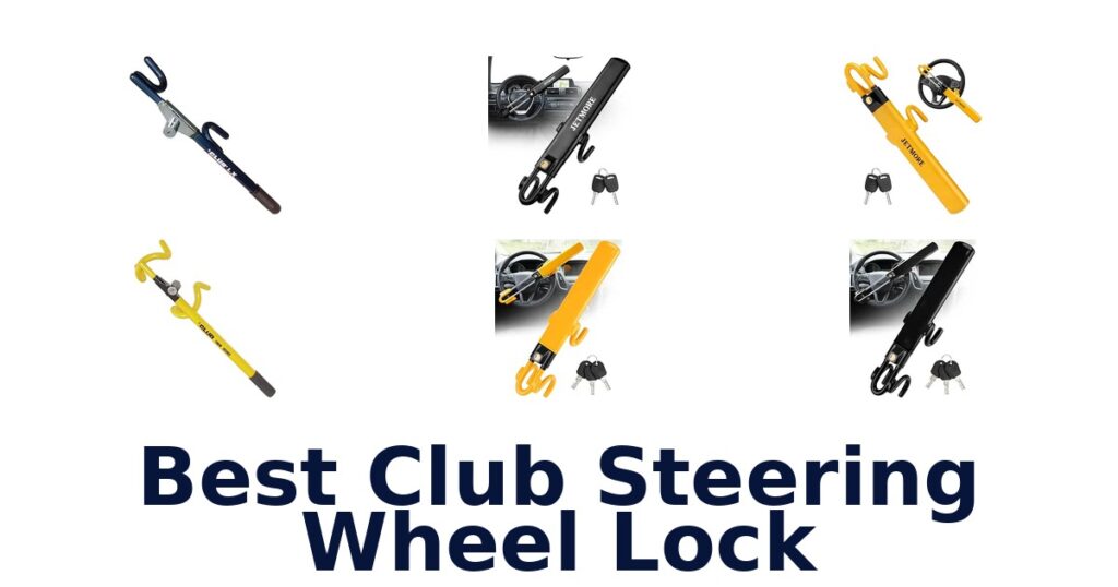 Best Club Steering Wheel Lock