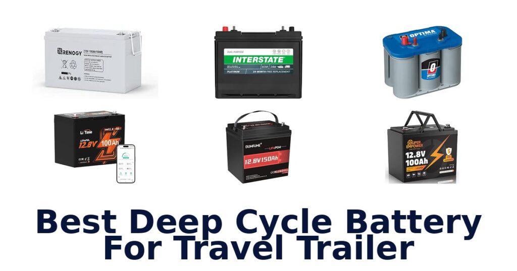 Best Deep Cycle Battery For Travel Trailer