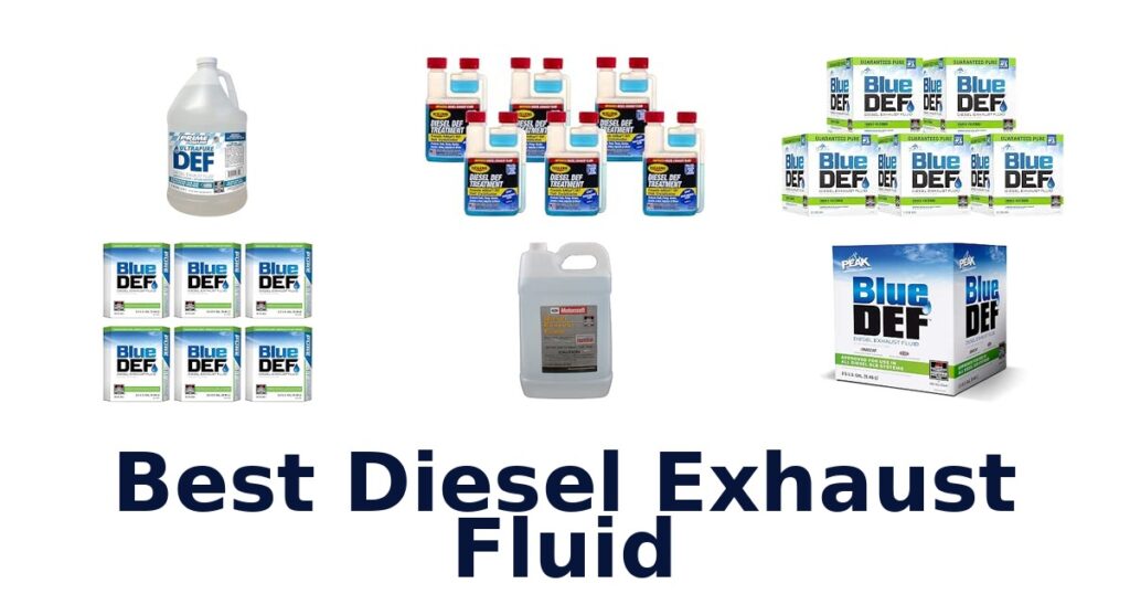 Best Diesel Exhaust Fluid
