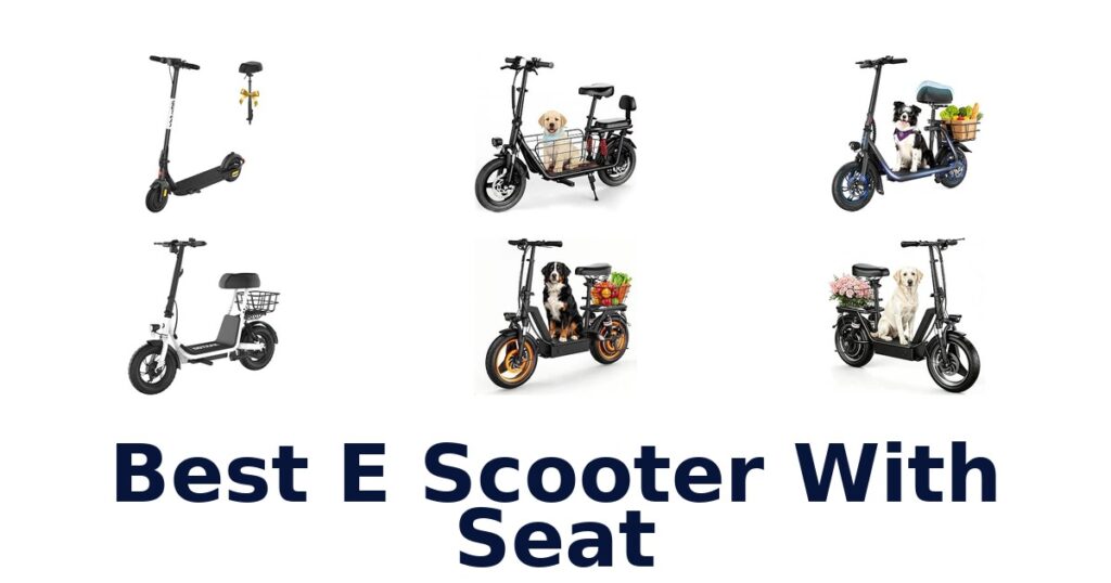 Best E Scooter With Seat
