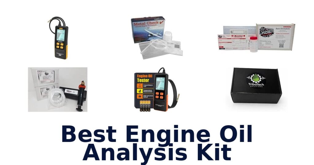 Best Engine Oil Analysis Kit