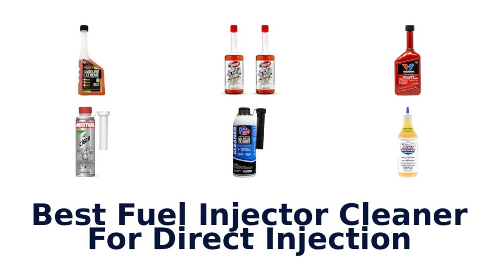 Best Fuel Injector Cleaner For Direct Injection