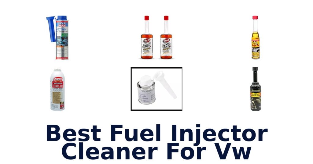 Best Fuel Injector Cleaner For Vw