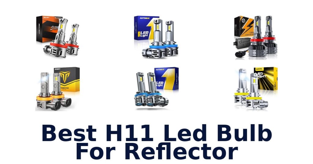 Best H11 Led Bulb For Reflector