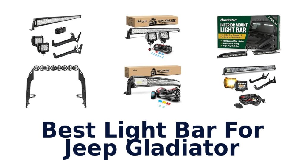 Best Light Bar For Jeep Gladiator