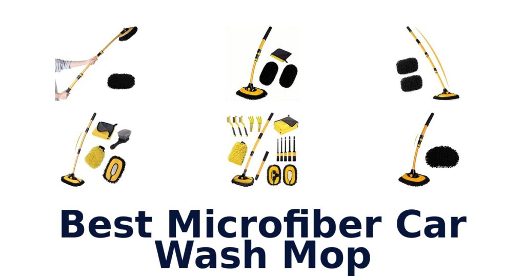 Best Microfiber Car Wash Mop