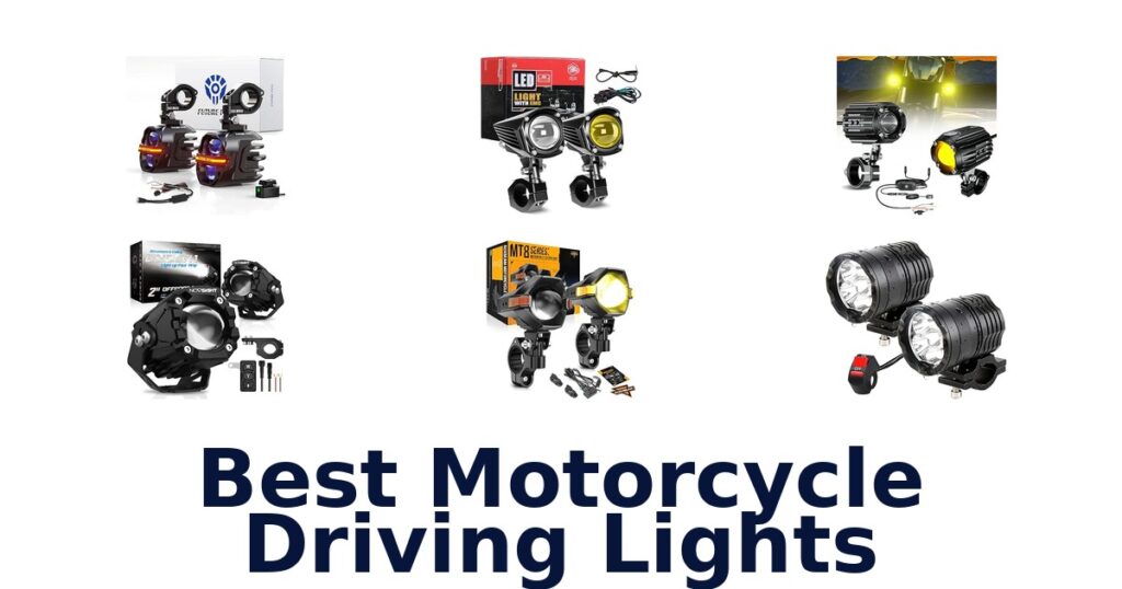 Best Motorcycle Driving Lights
