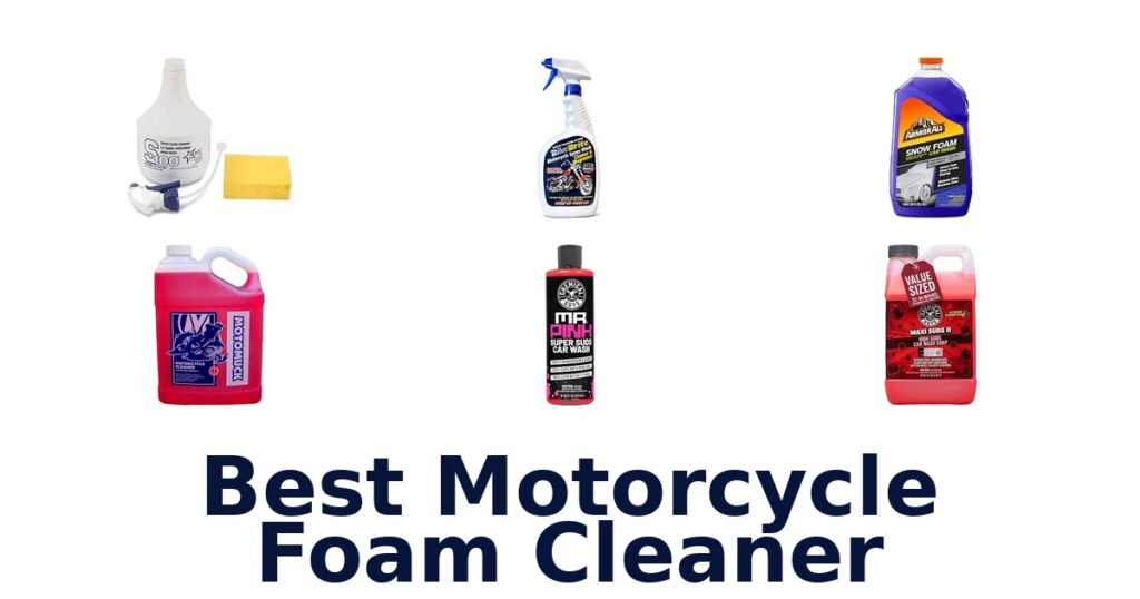 Best Motorcycle Foam Cleaner