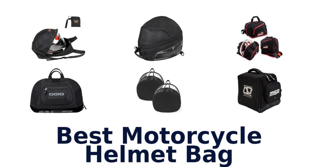 Best Motorcycle Helmet Bag
