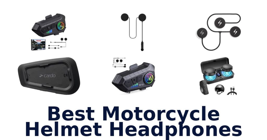 Best Motorcycle Helmet Headphones