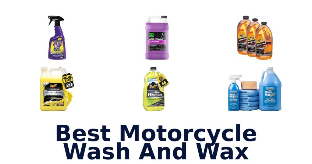 Best Motorcycle Wash And Wax