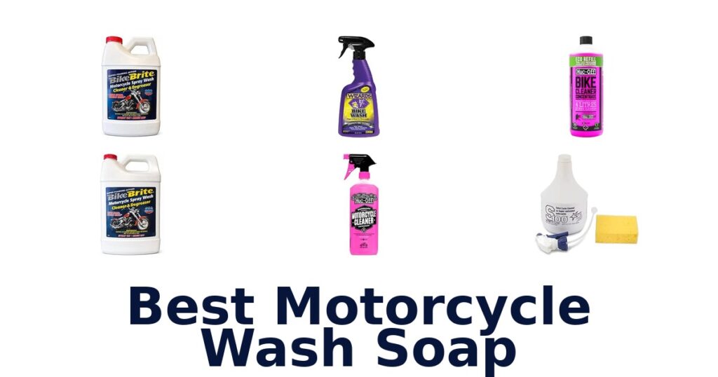 Best Motorcycle Wash Soap