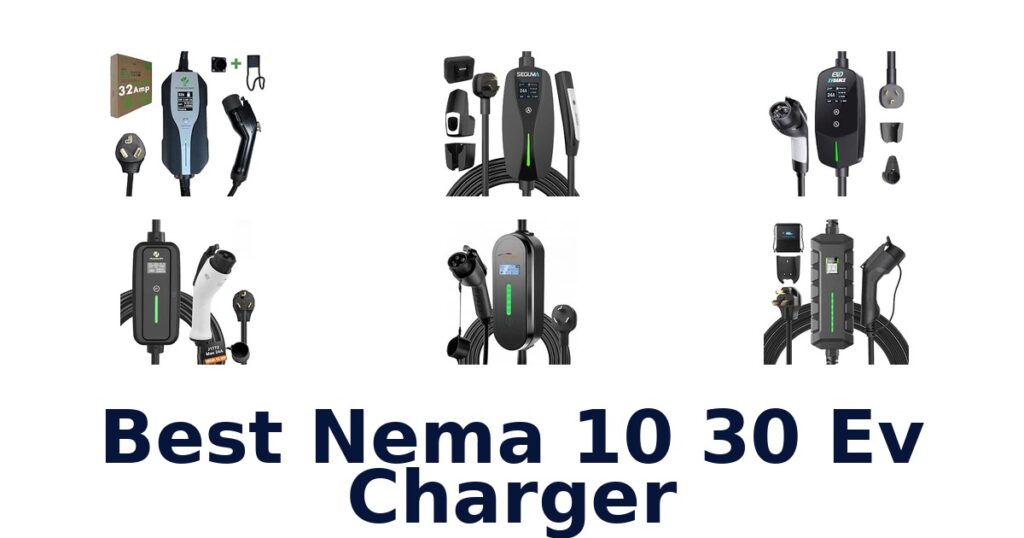 Best Nema 10 30 Ev Charger