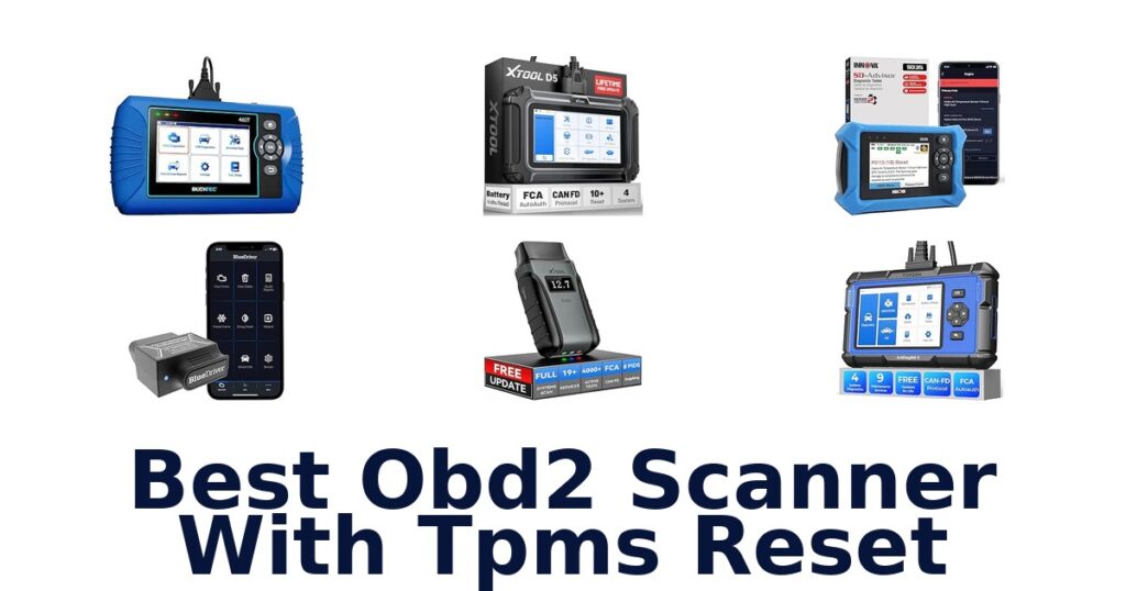 Best Obd2 Scanner With Tpms Reset