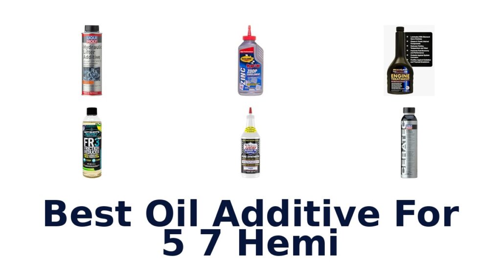 Best Oil Additive For 5 7 Hemi