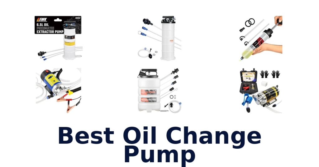 Best Oil Change Pump